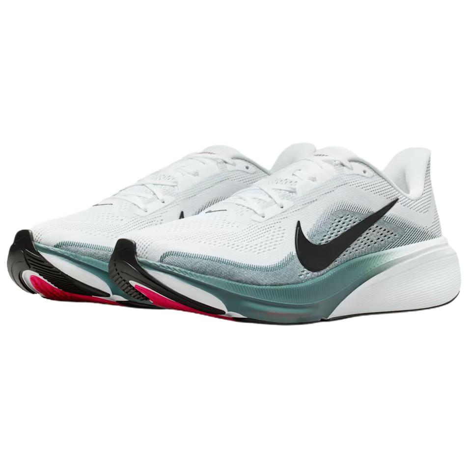 Nike Pegasus 42 Abrasion Resistant Breathable Running Shoes Men's White Black Green IB1873-110