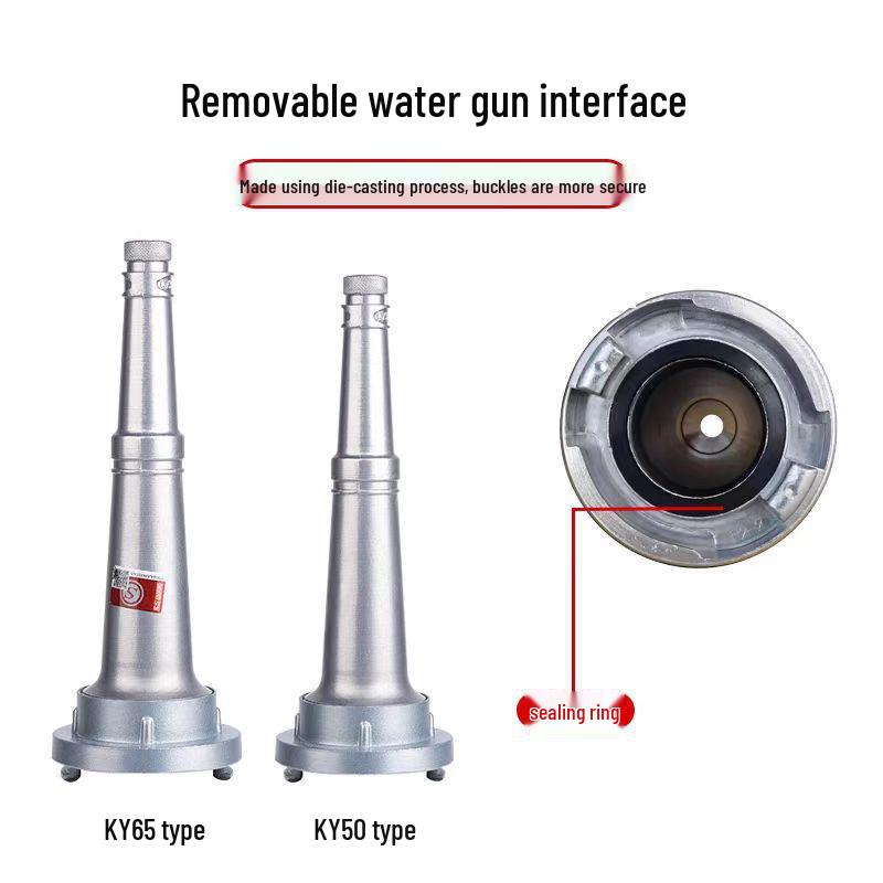 National Standard High-Pressure Wear-Resistant Fire Hose with Nozzle and Thickened KD65 Interface