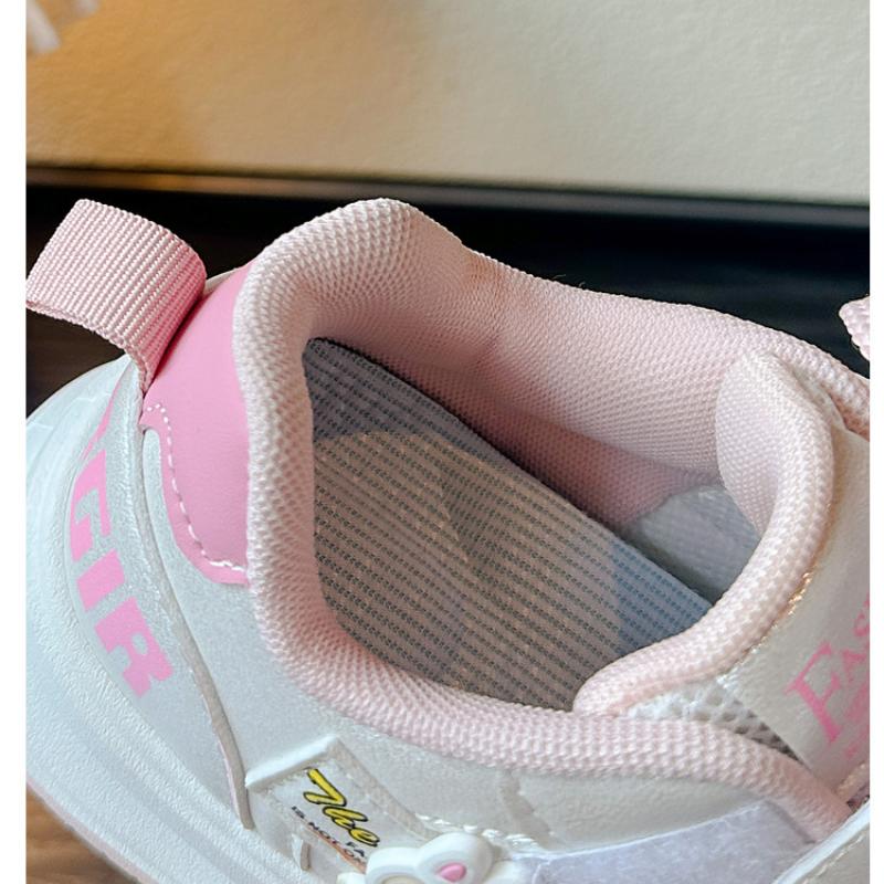 Spring New Girls' Fashionable and Versatile Cartoon Children's Leisure, Comfortable, Wear-resistant and Soft-soled Sports Shoes