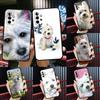 Westie Dog Soft Cover For Samsung Galaxy A54 A53 A73 A13 A71 A51 A14 A52 A32 A12 A22 A52S Back Case