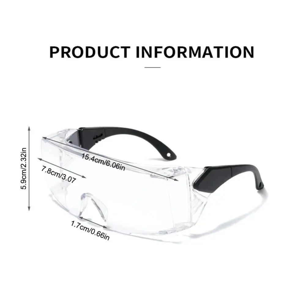 Anti Fog Safety Glasses Scratch Resistant Eye Protection Goggles Professional Eyewear  Outdoor