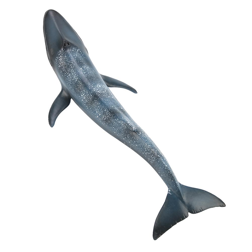 Simulation Whale Miniature Animal Toy Collection Figurine Home Decor Ornament (Blue Whale)