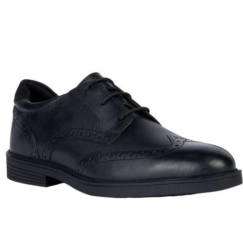 Geox Boys J Zheeno B Leather School Shoes