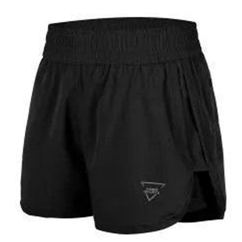 Women's Summer Quick-Dry Fake Two Loose Sports Shorts  Thin Training Yoga Running Casual Pants