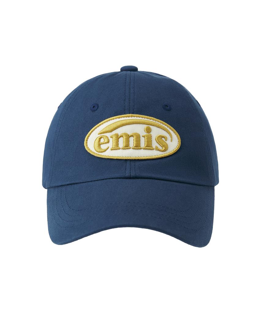 Imiseu Foot Print Wappen Ball Cap-Navy
