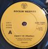 7inch Record ROCKIN BERRIES  Party 45 Medley DJS10980 DJM RECORDS 1981 UK Pop Used