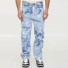 OFF WHITE Skate All Over Graphic Denim Straight Leg Jeans OMYA138S23DEN0034000