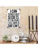 Sarcastic Vintage Metal Wall Art Sign Bar Decor