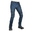 Mens Motorcycle Riding Pants With Built-in Protective Padding Elastic Stretch Denim Style Biker Trousers Use