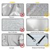 4PCS 30-32'' Waterproof Tire Covers Wheel&Tyre RV Trailer Camper Sun Protector