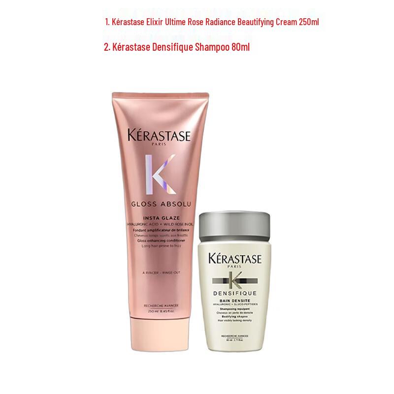 

Kérastase Rose Elixir Cream & Densifique Shampoo Duo