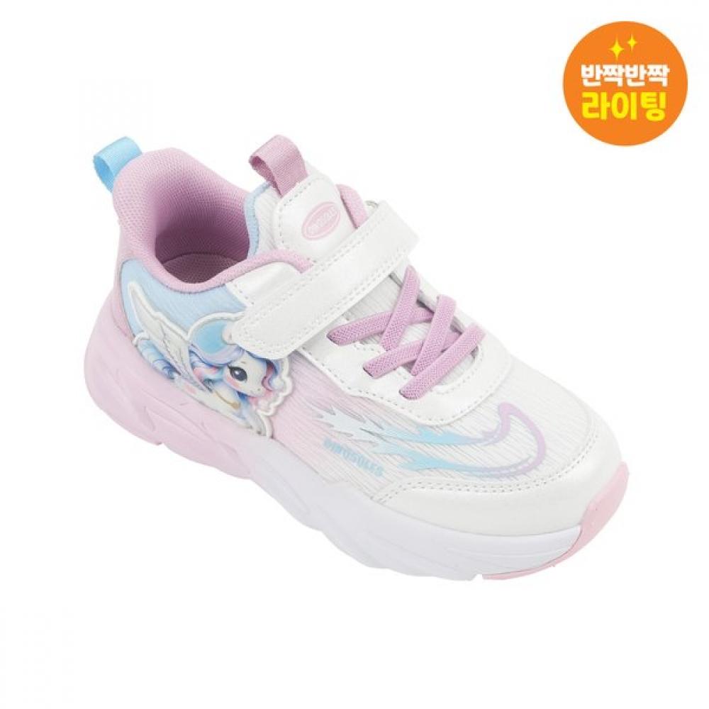 Dinosoles Sparkling Led Sneakers Airy Wing Unicorn Kids Dnycg1tsaw11