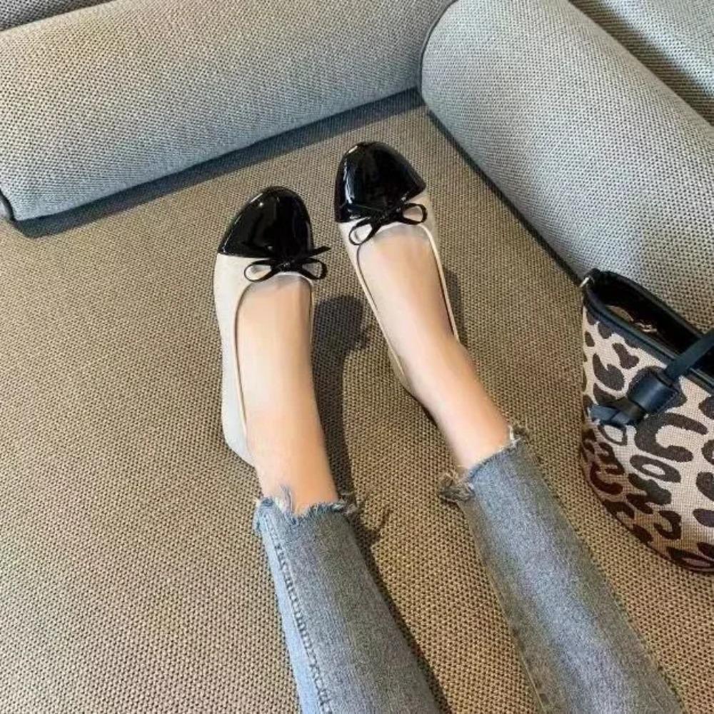 Damen Ballerinas Schuhe Mode Ballerina Frau Slipper Loafer Elegant Schleife Flache Schuhe Damen Mutter Schuhe Zapatos De Mujer