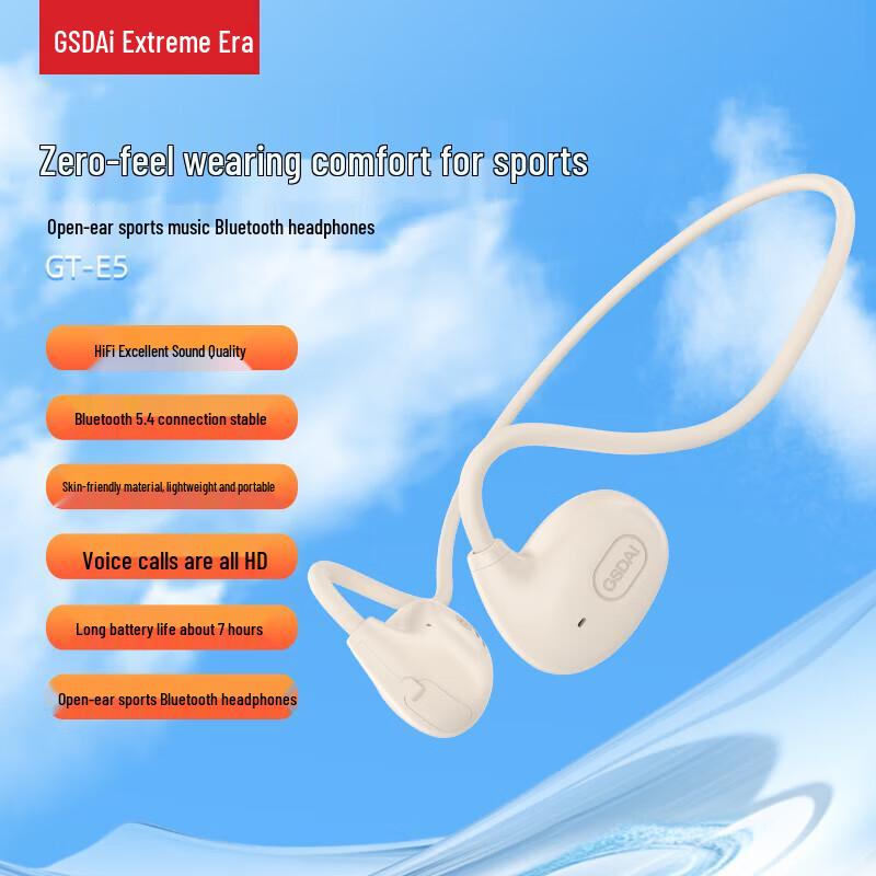 

Jishidai Open-Ear Sports True Wireless Earbuds GT-E5