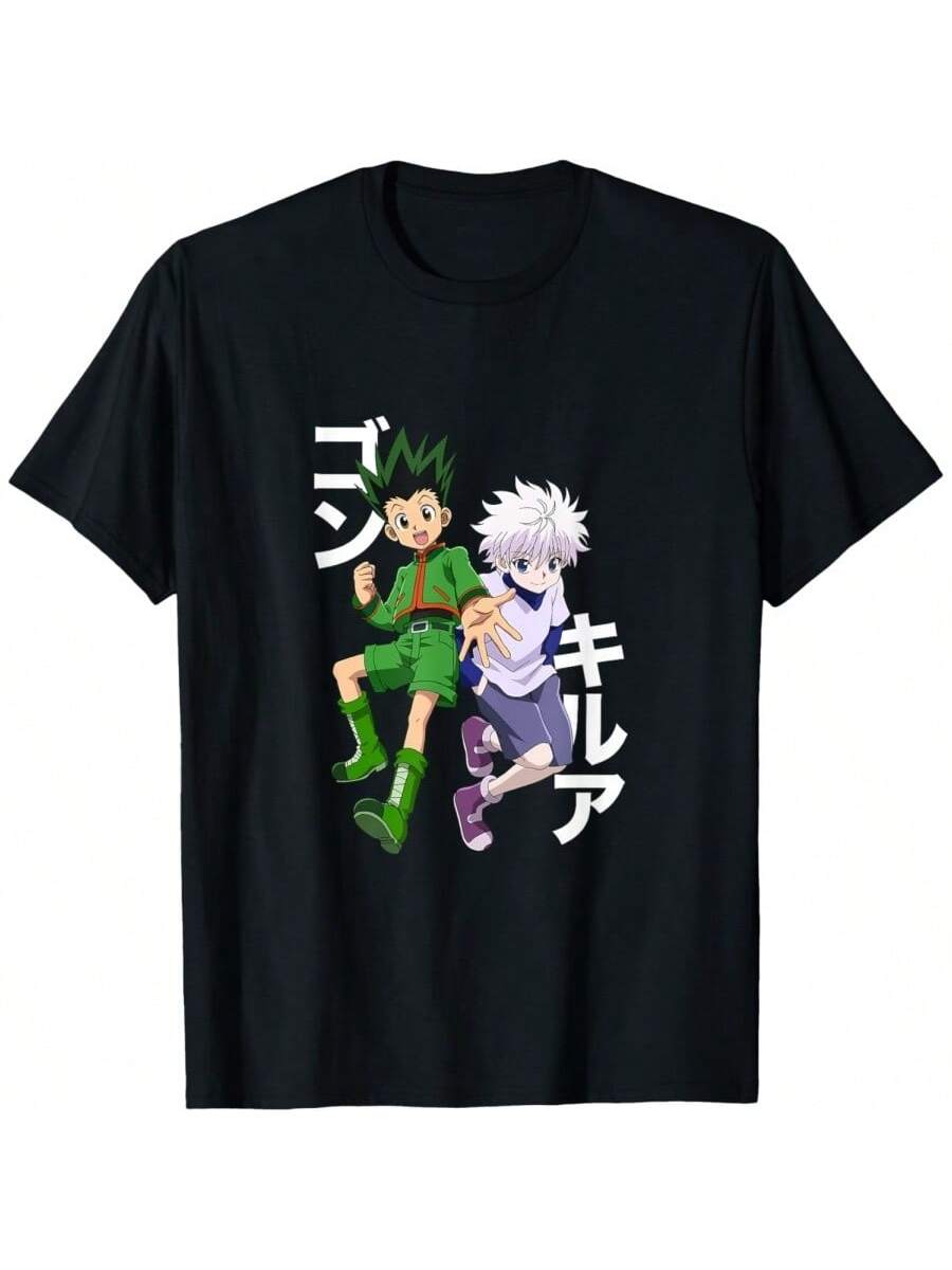 

Футболка «Охотники х Охотники» с Гоном и Киллуа XXXXXL чёрный