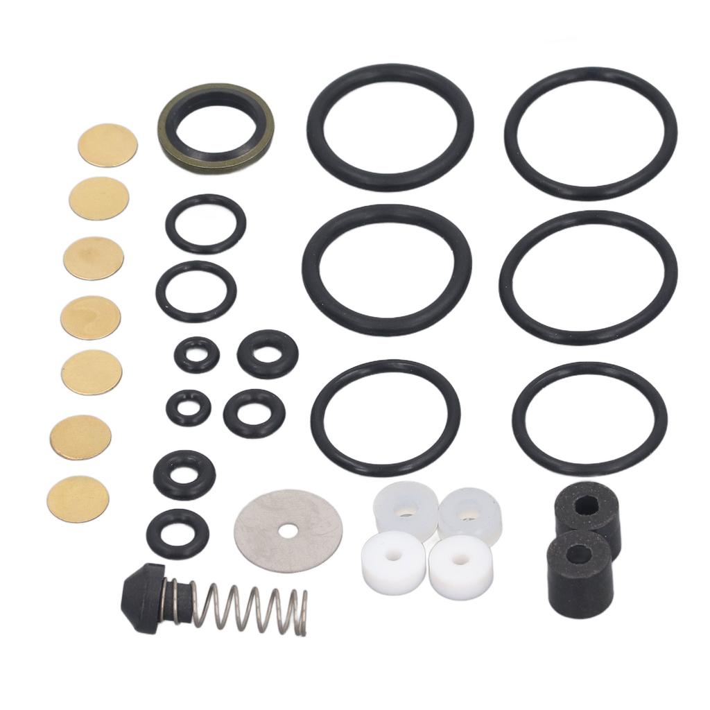 12V PCP Air Compressor Replacement Parts 30mpa Metal PVC Sealing Ring Piston Ring Set for High