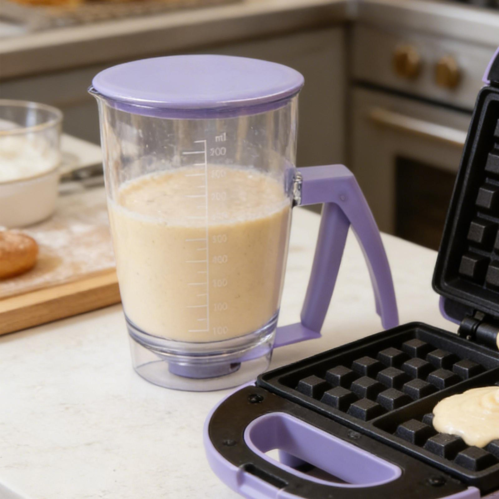 

Pancake Batter Dispenser Kitchen Tool Portable,Large Capacity Supplies Pitcher for Cookie