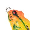 Angel-Wobbler Topwater Silikon Barschköder Lebensechte Frosch auf dem Wasser Schwimmend