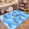 Tappeto con Stampa Huggy Wuggy, Tappeto da Pavimento Lavabile, Per Ingresso, Stanza del Dormitorio, Lavanderia, Ufficio, Studio, Decorazione per la Casa, Regalo di Compleanno, Natale