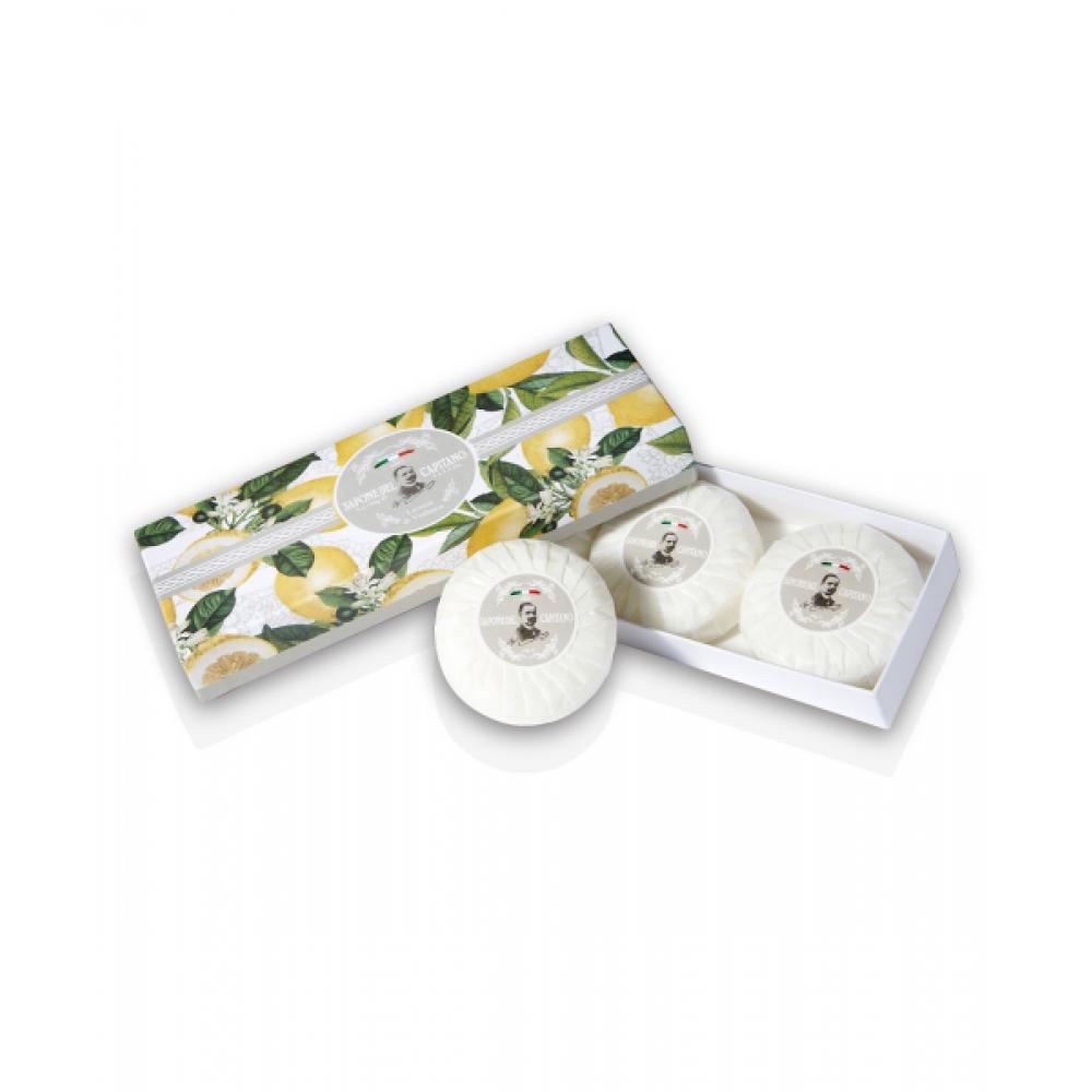 

Pasta Del Capitano 1905 [Capitano 1905] Capitano Lemon Premium Soap Set NONE