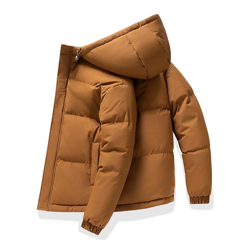 Winter Fashion Versatile Men's Casual Loose Versatile Thick Coat