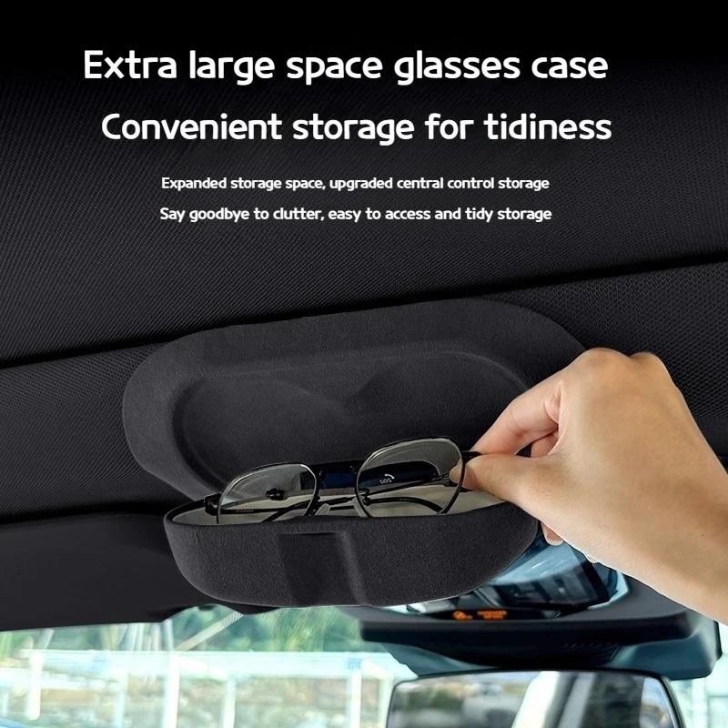 Per BMW Serie 5 i5 G60 2025-2025 Portaocchiali nero per auto telaio per occhiali da sole sul tetto clip portaocchiali accessori interni