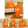 Adorabile Cuscino Peluche Coniglio Carota Giocattolo Morbido Riempito di Cotone Piuma Regalo Perfetto Per Ragazze
