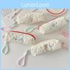 Kids Cartoon Embroidered Large Capacity Pencil Case With Soft Polyester For Girls And School Supplies