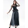 Elegant Vampire Bride Costume For Women Featuring Comfortable Long Skirt For Role Play