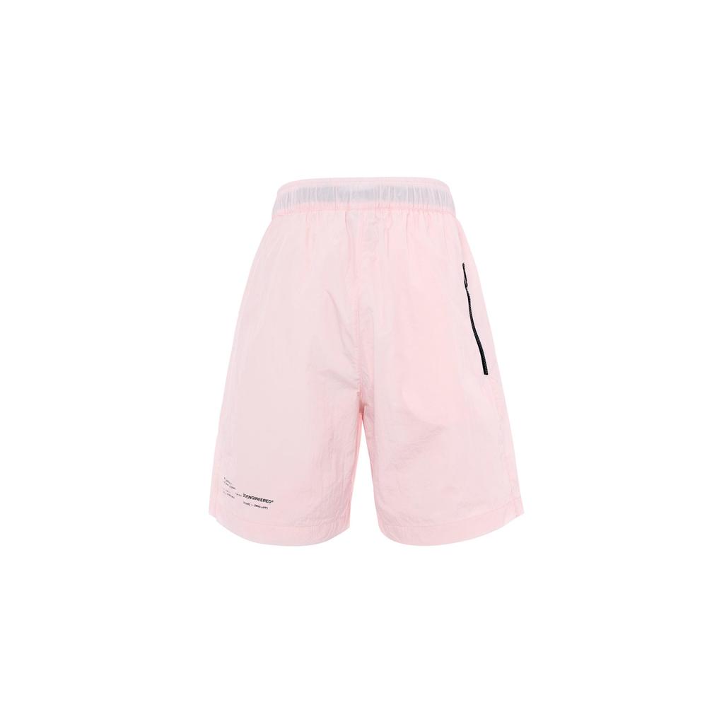 Jordan Mens Logo Print Mid-Rise Casual Shorts Pink DQ7876-610