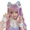Handmade Fun Cosplay Headpiece Wolf-Ears Halloween Party Role Play Headband