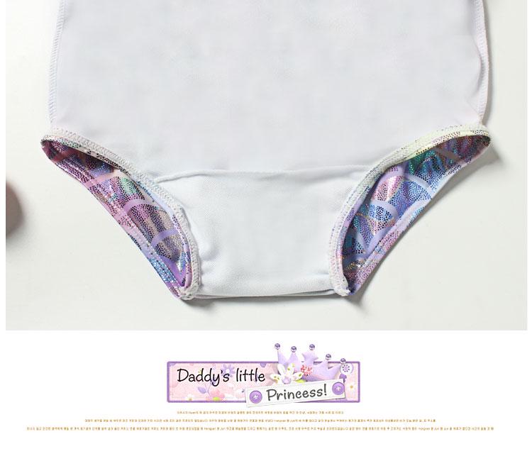 Meerjungfrauen-Prinzessin Heißfolienprägung Badeanzug für Mädchen