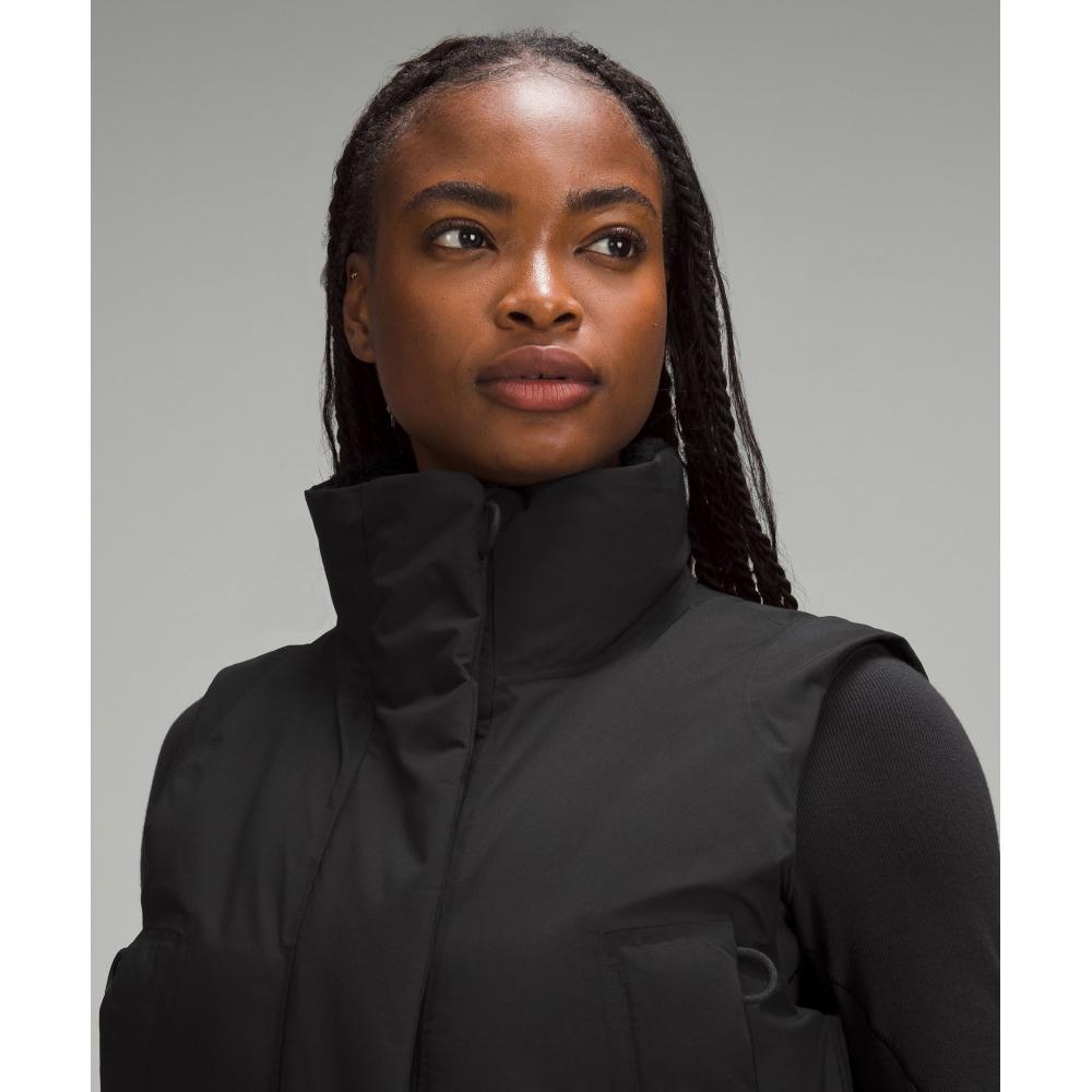 Lululemon Stretchseal Waterproof Down Filled Vest Black