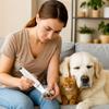 LED Pet Dog Paw Trimmer 2-in-1 Dog Cat Hair Trimmer Electric Grooming Clippers  for Cats and Dogs