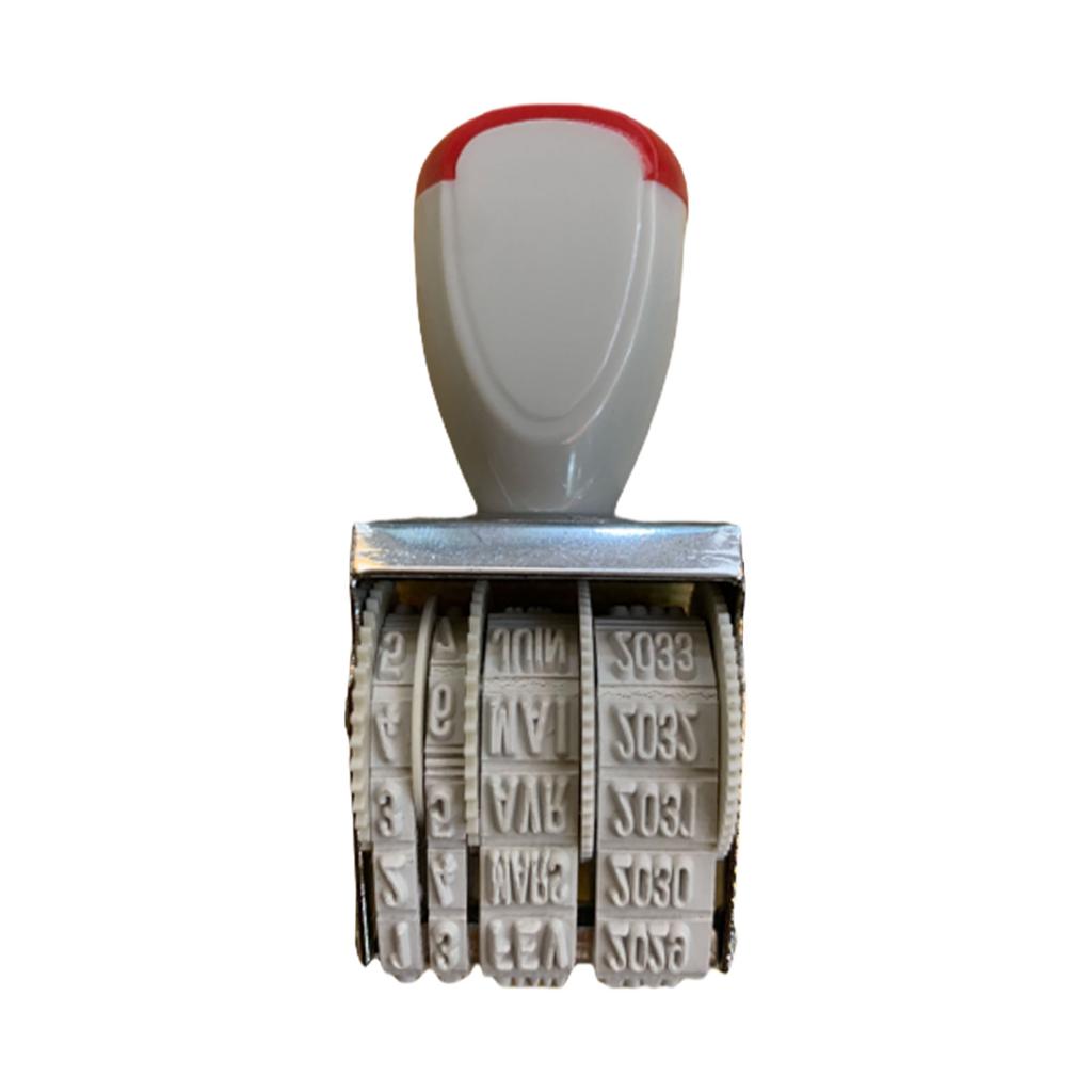 Rubber Stamp Line Dater Spanish Date Stamp French Date Stamp Office Stamp Tool for Scrapbooking Document File Signing