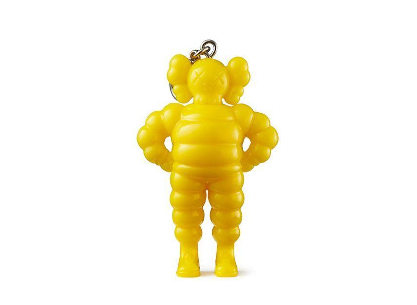 KAWS CHUM KEYHOLDER Yellow One-Size