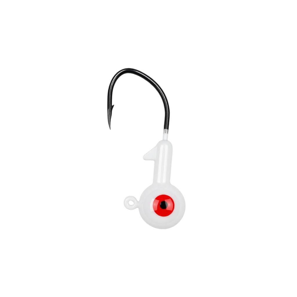 Anzuelo con Cabeza Plomada Luminoso con Forma, Ojo Doble y Diseño de Anzuelo de Hoce, 5g, para Accesorios de Pesca