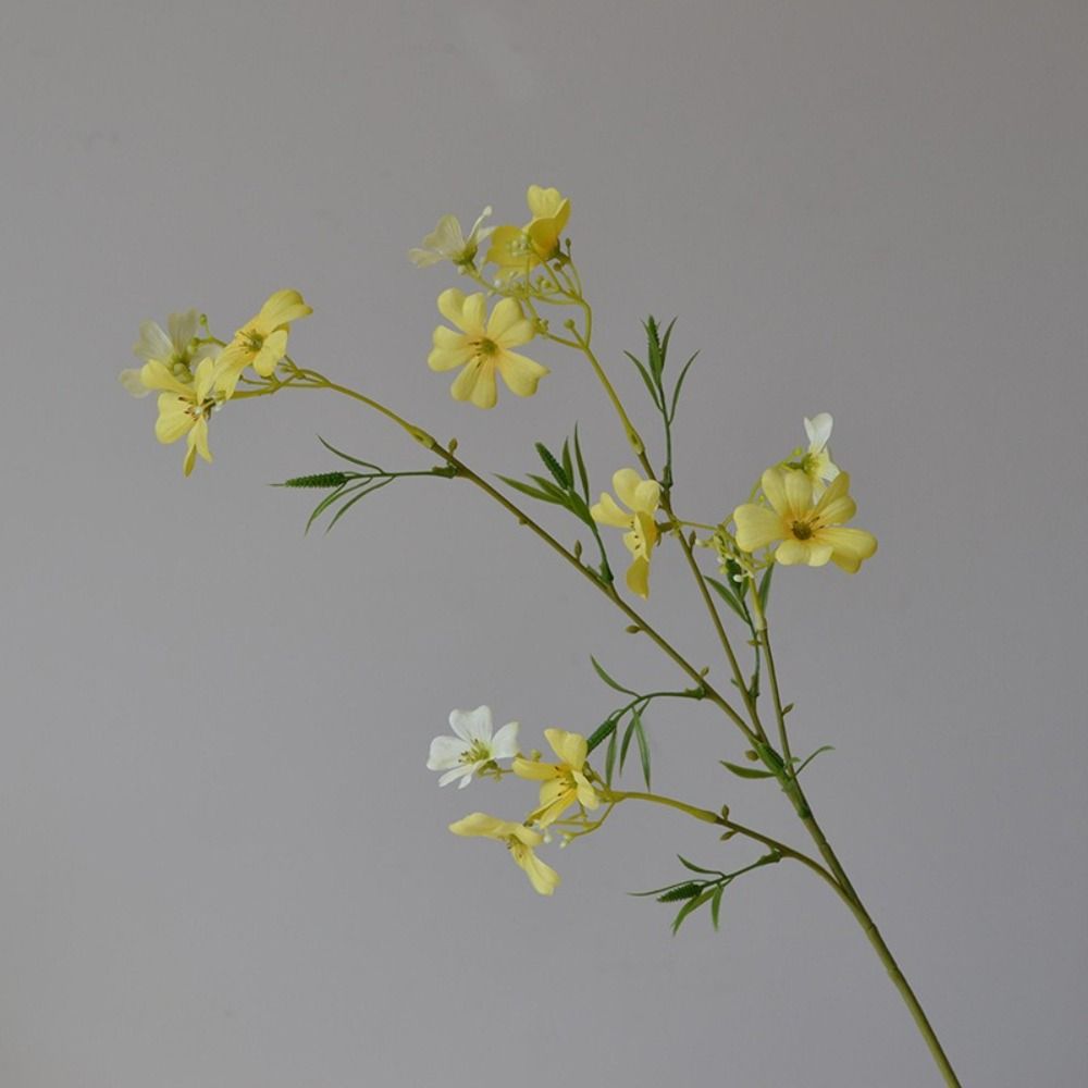 Silk Material Artificial Chrysanthemums 12 Heads Fake Plants Home Decor  Garden Decor