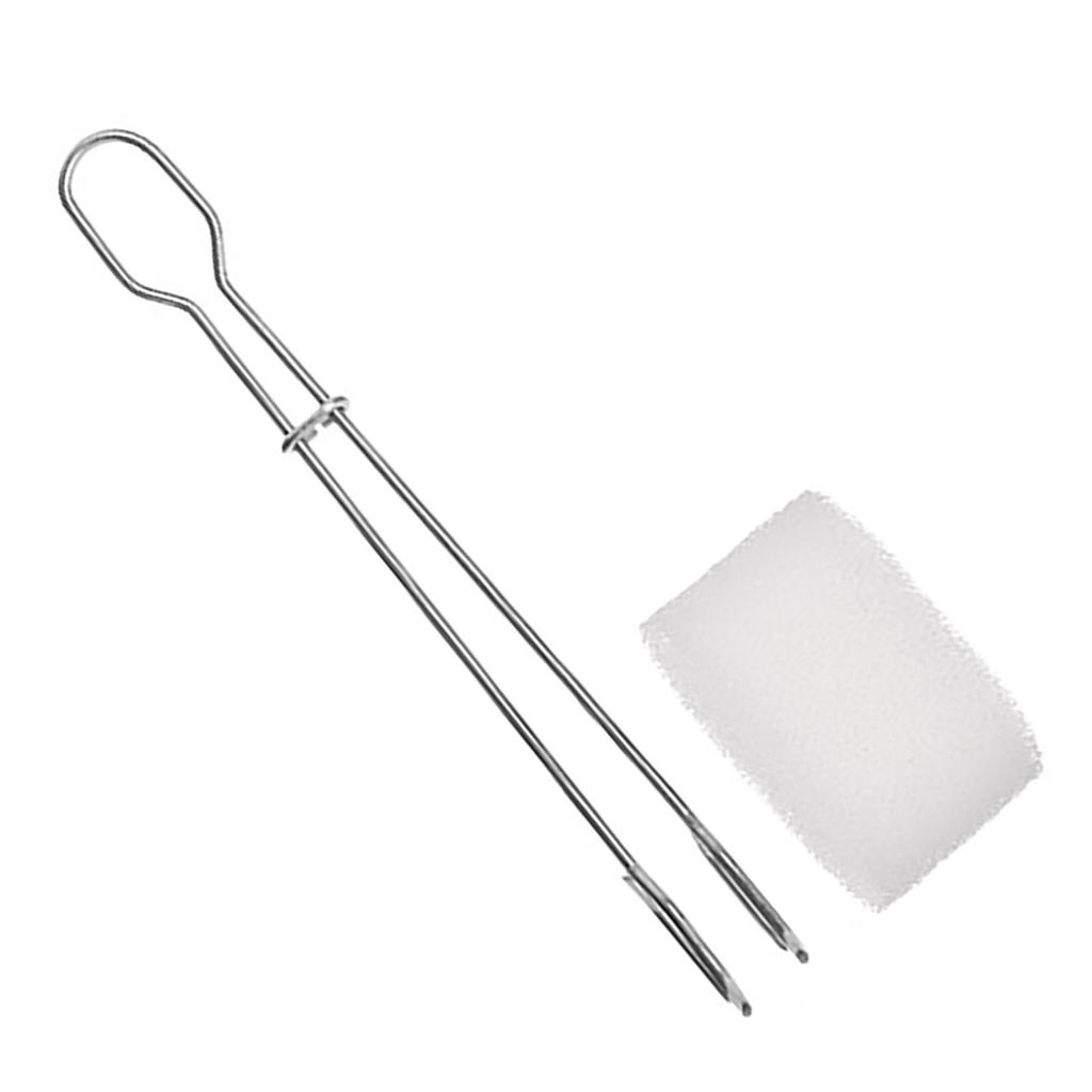 Stainless Steel Cup Brush Bottle Brush Scrubber with Handle with Hanging for Cleaning Wine Glasses, Tumblers and