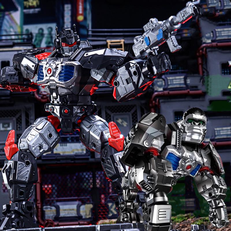 LIJIANG Cool 23CM Big Size Transformation Toy Movie Robot Car Animals Model Action Figure Boys Kids Gift 1620 TW-1032