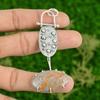 Daughters Day Deal 925 Sterling Silver Natural Ocean Jasper Wife Pendant Jewelry