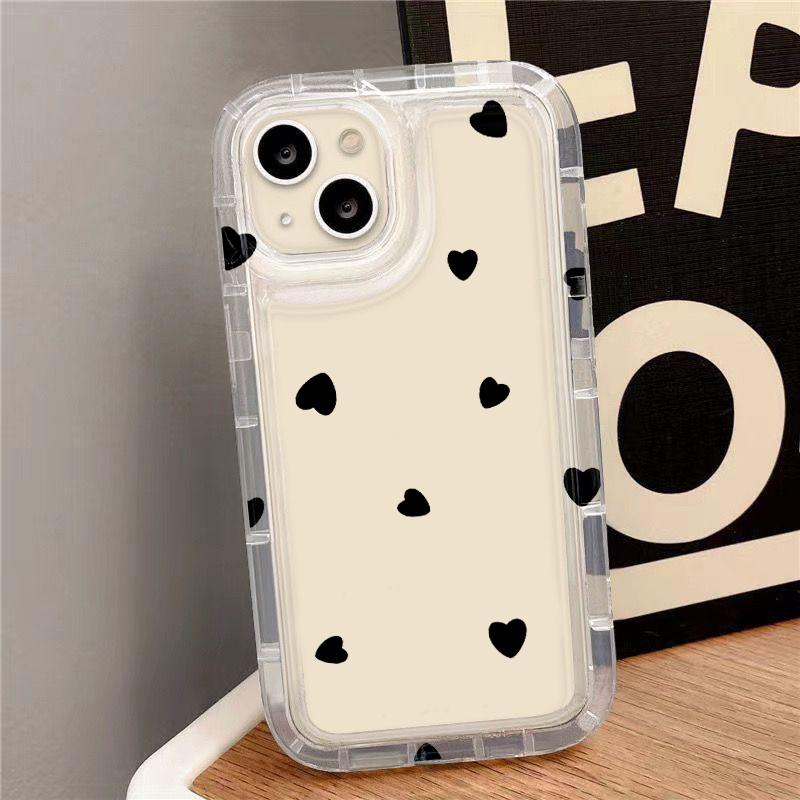 

S23 Ultra Case Cute Love Heart Clear Cases For Samsung S22 S25 S24 Ultra S20 FE S21 Plus S 23 S23Ultra S25Ultra A21S Cases Cover For Samsung S24Ultra