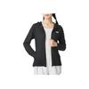 Skechers Comfortable Elastic Hooded Jacket Women Jackets Carbon-Black P224W077-0018