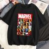 Cartoon Marvel Printed Summer T-shirt Women's Casual Round Neck Cotton Fashion Short Sleeve Streetwear Harajuku T-Shirt Tops1