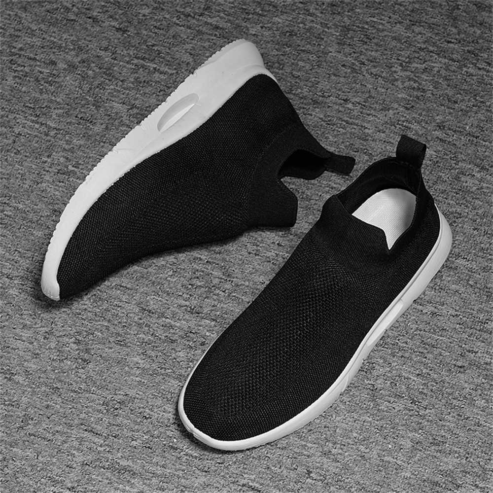 Fashion Without Lace Number 43 Men Tennis Shoes Sneakers Casual Mens Sneakers Sheos For Men Sport Traning Tensi Cheaper Boty