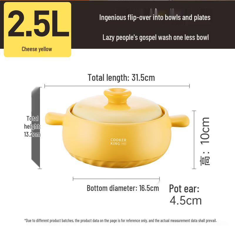 High-Temperature Ceramic Stew Pot