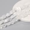 20 pcs 7-11MM Transparent Natural White Clear Crystal Quartz Beads Mineral Semi-precious Stones Bead For Diy Jewelry Making Bulk