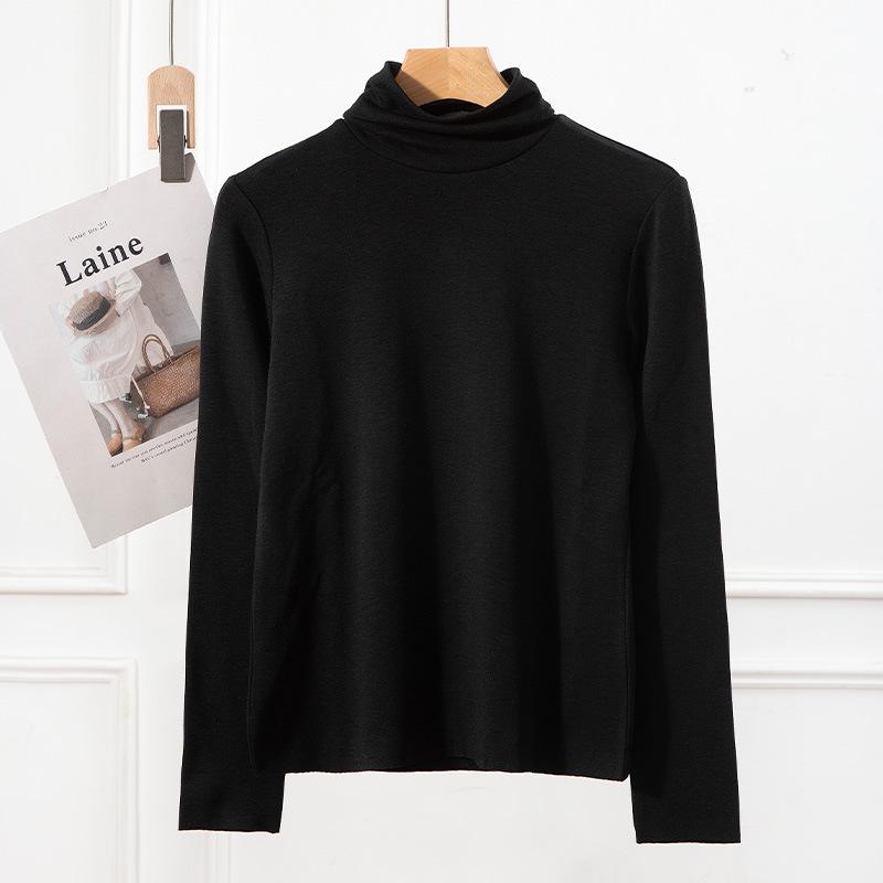 

Водолазка из шелкового начеса Haosangyuan - теплая рубашка из шелка Mulberry 4452