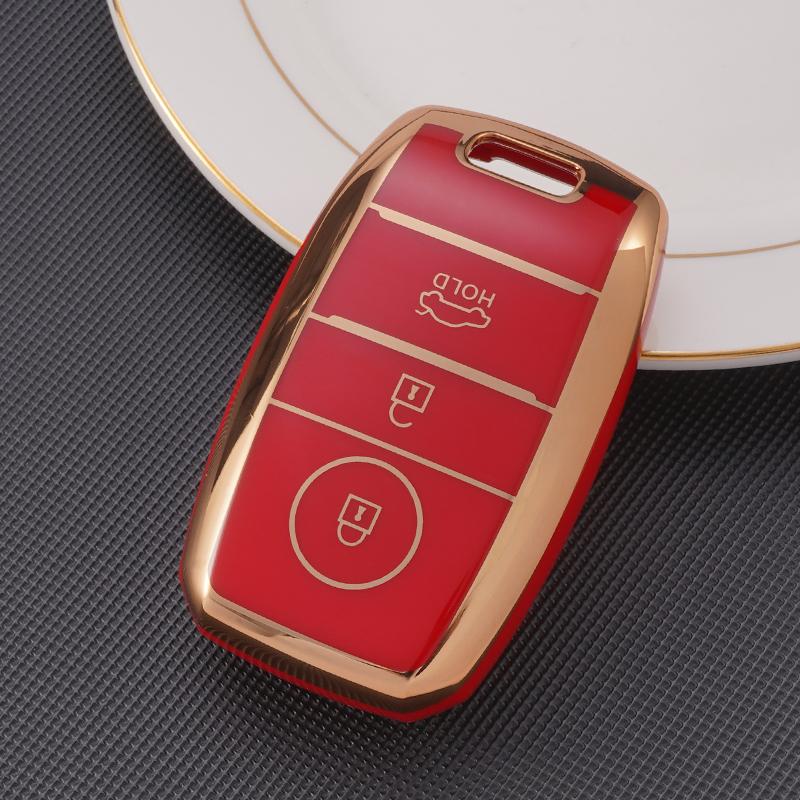 Tpu Car Key Case Cover For Kia Rio Sorento Cerato Forte K2 K4 Stonic Carnival Niro Picanto Elantra Verna Sportage Accessories