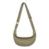 Underarm bag, crescent bag, dumpling bag, large capacity canvas women's bag, bag, light storage, new models